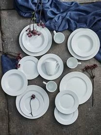 Aida Weiße Kaffeetassen Groove Mit Rillenstruktur, 4 Stück – Bild 5