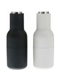 Menu Designer Salz- & Pfeffermühle Bottle Grinder Mit Edelstahldeckel, 2er-Set