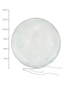 Broste Copenhagen Handgemachte Speiseteller Nordic Sand, 4 Stück – Bild 3