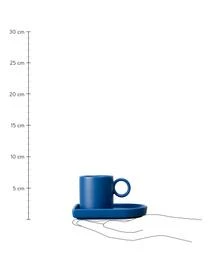 ByOn Porzellan-Espressotassen Mit Untertassen Niki, 2 Stück – Bild 3