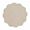 Cote Table Runde Baumwoll-Tischsets Boutis, 2 Stück