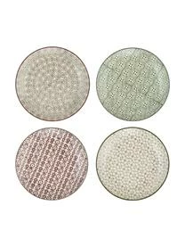Bloomingville Frühstücksteller Karine Mit Kleinem Muster, 4er-Set