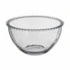 Cote Table Glas-Schüssel Perles Mit Randdekor