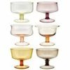Bitossi Home Mundgeblasene Eisschälchen Diseguale In Unterschiedlichen Farben Und Formen, 6 Stück