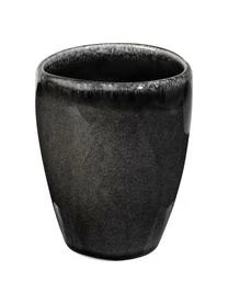 Broste Copenhagen Handgemachte Becher Nordic Coal, 6 Stück