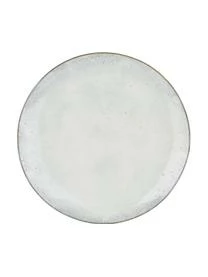 Broste Copenhagen Handgemachte Speiseteller Nordic Sand, 4 Stück