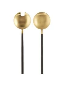 Bloomingville Salatbesteck Amine In Gold, 2er-Set