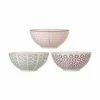 Bloomingville Schälchen Maya Mit Kleinem Muster, 3er-Set