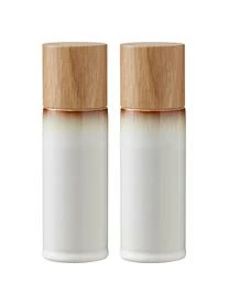 BITZ Salz- Und Pfeffermühle Bizz Mit Holzdeckel, 2er-Set