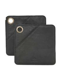 House Doctor Leder-Topflappen Square, 2 Stück