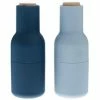 Menu Designer Salz- & Pfeffermühle Bottle Grinder Mit Buchenholzdeckel, 2er-Set