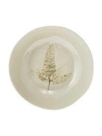 Bloomingville Handgemachte Schale Bea Mit Gräser-Motiv