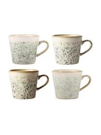 HKliving Handgemachte Tassen 70's, 4 Stück