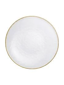 Cote Table Speiseteller Orphee Aus Glas, 2 Stück