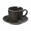 Broste Copenhagen Handgemachte Kaffetasse Nordic Coal Mit Untertasse