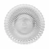 Cote Table Speiseteller Milesia Aus Ornamentglas, 2 Stück