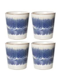 HKliving Handgemachte XS Becher 70's, 4er-Set