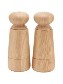 House Doctor Salz- & Pfeffermühle Wardha Aus Eichenholz, 2er-Set