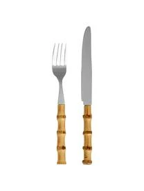 Vinga Of Sweden Besteck-Set Bami Aus Bambusholz, 6 Personen (12-tlg.)