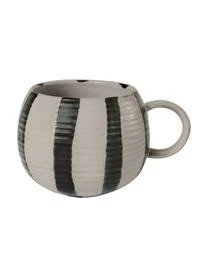 Bloomingville Handgemachte XL-Tasse Serina Gestreift