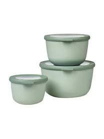 Mepal Runde Aufbewahrungsschüssel Cirqula, 3er-Set