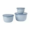 Mepal Runde Aufbewahrungsschüssel Cirqula, 3er-Set